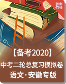 安徽省2020年中考二轮总复习语文模拟试卷