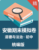  安徽省2020-2021学年第一学期初中道德与法治期末测试模拟卷