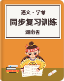 2021年湖南省普通高中学业水平测试语文同步复习（含答案）