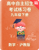 2023年上海高中自主招生考试数学 模拟练习（含答案）