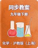 【沪教版（上海）】初中化学九年级下册 同步教案（表格式）