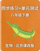 【北京课改版】生物 八年级下册 同步练习+单元测试（含解析）