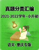 【重庆专版】2021-2022学年小升初语文真题分类汇编（解析版+原卷版）