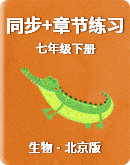 【北京版】生物七年级下册同步+章节练习（含答案）
