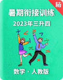 【精品解析】2023年人教版数学三升四暑期衔接训练
