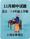 上海市奉贤区2023-2024学年上学期11月期中语文试题（含答案）