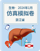  2024年1月浙江省普通高校招生選考科目考試生物仿真模擬卷（解析版）