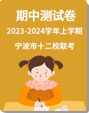 浙江省宁波市十二校联考2023-2024学年上学期英语期中试卷（图片版，无答案）