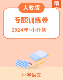 统编版2024年语文小升初专项训练-（含答案）