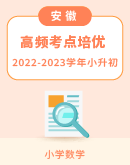 【安徽专用】 2022-2023学年六年级下册小升初数学高频考点培优真题汇编（含答案）