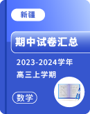 ​【新疆】2023-2024学年高三上学期数学期中试题汇总