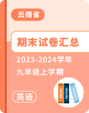 【云南省】2023-2024学年英语九年级上学期 期末试卷汇总