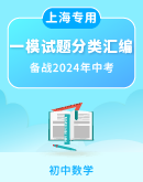 【上海专用】2024年中考数学一模试题分类汇编（含解析）