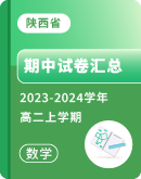 【陕西省】​2023-2024学年高二上学期数学期中试卷汇总