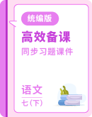  初中语文统编版（部编版）七年级下册全册各课同步习题课件