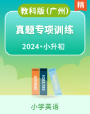 2024年教科版（广州）英语小升初真题专项训练（含解析）