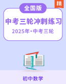 【中考冲刺】2025年九年级数学中考三轮冲刺练习