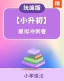 道德与法治小升初模拟冲刺卷