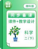 2024-2025学年湘科版科学二年级下册 课件+教学设计