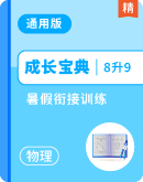【成长宝典】2025年八升九年级物理暑期升级训练（复习+预习）（人教版）