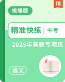 【备战2026】中考语文暑假【精准快练】2025年真题专项练（全国版）