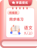 2025-2026学年部编版语文九年级上册 同步练习(含答案)