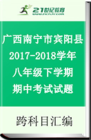 广西南宁市宾阳县2017-2018学年八年级下学期期中考试试题