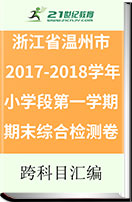 浙江省温州市2017-2018学年小学段第一学期期末检测卷