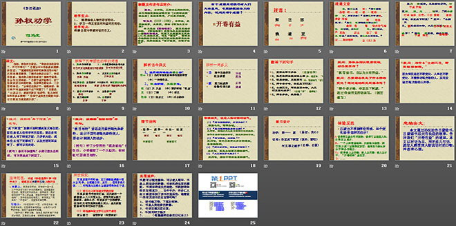 《孙权劝学》PPT课件