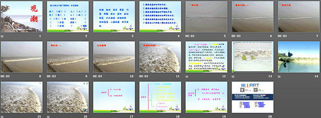 《观潮》PPT课件