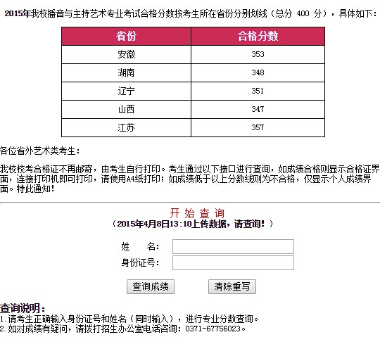 河南工业大学录取查询入口